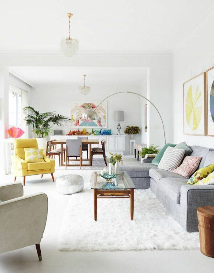 Séjour et coins repas